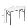 SogesGame 31.5 inches Computer Desk for Small Space Folding Table