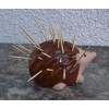 Kitchen HEDGEHOG CERAMIC TOOTHPICK HOLDER NEW IN BOX HAND PAINTED