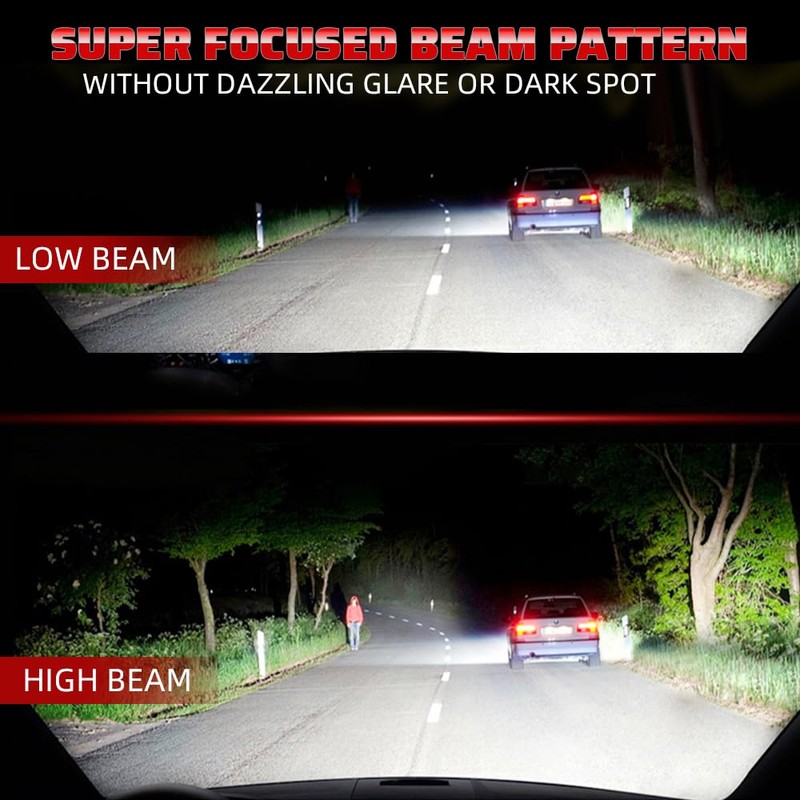 YXQQHY Fit for GMC Yukon 2007-2014 High Low Beam, 600%