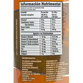 Colágeno Hidrolizado Glucosamina Biotina Surtidos Ferygreco Sabor UVA MANZANA COCO