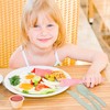 Travel Cutlery Set with Case Plastic Reusable Cutlery Set for