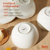 Sweese Porcelain Bowls Set of 6, 20oz Lightweight Round Cereal