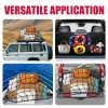 DREAMIZER Pickup Truck Bed Net Single Layer Elastic Cargo Net