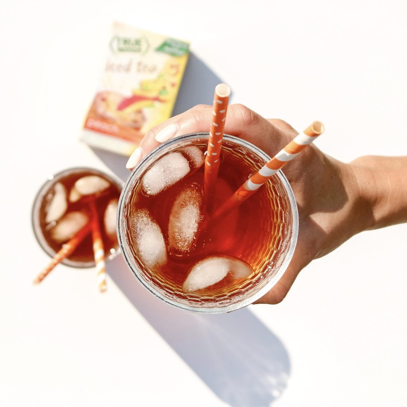 True Lemon Peach Iced Tea, 6 ct 12 pack