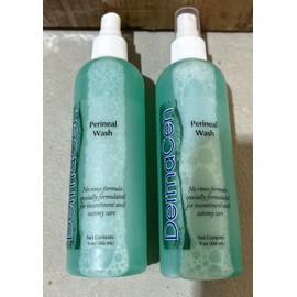 DermaCen® DermaCen No Rinse Perineal Wash Spray 23072, 9 oz per bottle, (2 bottles)