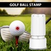Golf Ball Stamp - Reusable Golf Ball Marking Tool -