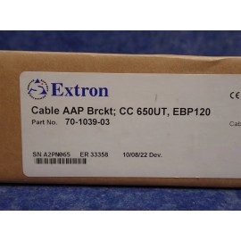Extron Cable Cubby AAP Bracket Kit 70-1039-03, 8 Cables or 3 AAP (G159)