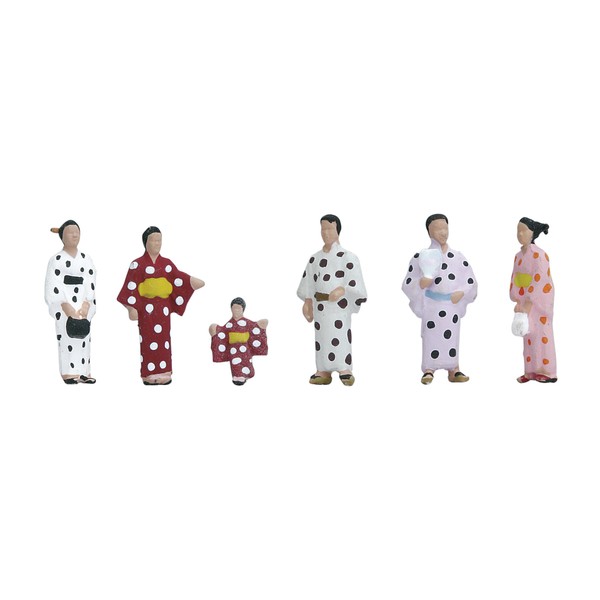 2 A· yukata kimono doll people (N) N gauge 24-248