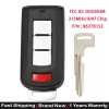 Unbranded 3 Button Smart Car Key Fits 2013-2020 Mitsubishi Mirage