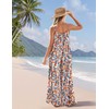 YESNO Casual Wide Leg Jumpsuits for Women Boho Floral Pleated