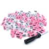 SYCZIOHU 100 Pcs Tire Repair Rubber Nail Vacuum Tire Repair