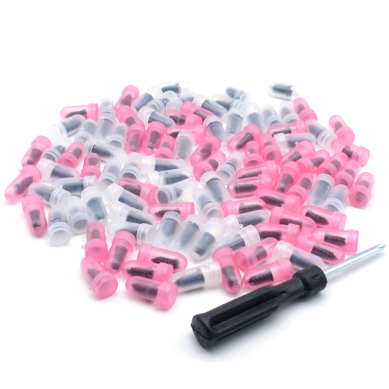 SYCZIOHU 100 Pcs Tire Repair Rubber Nail Vacuum Tire Repair