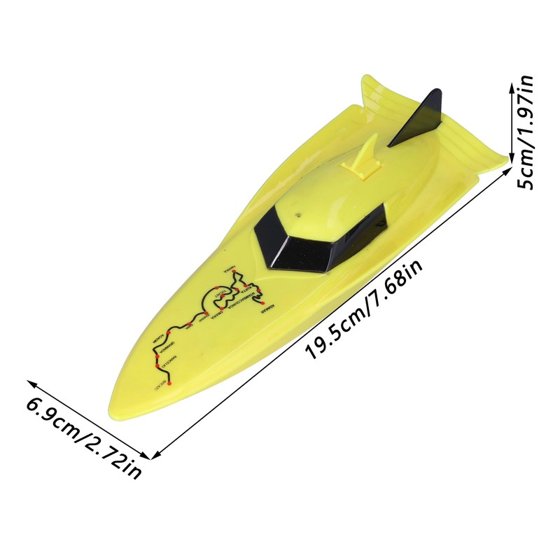 Remote Control Boats Toy 2.4 GHz Rechargeable Children Electric RC