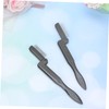 Baluue 3pcs Foldable Eyebrow and Eyelash Combs for Precise Grooming