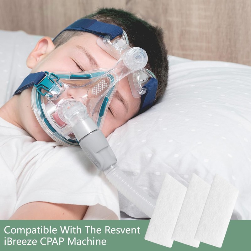 Resvent iBreeze CPAP Filters 20 Pack Disposable Replacement Filter Premium