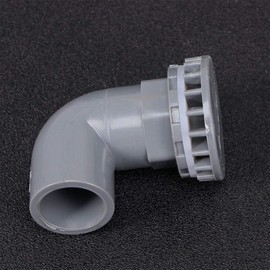 OUNONA Hose Fittings, 0.8 inches (20 mm), Aquarium Fittings, Faucet Water Hose Connector, Drain Parts, Water Tank, Drain Pipe, Connector, 2 Pieces, Fish Tank Drain Pipe, Joint, PVC Pipe, Connector