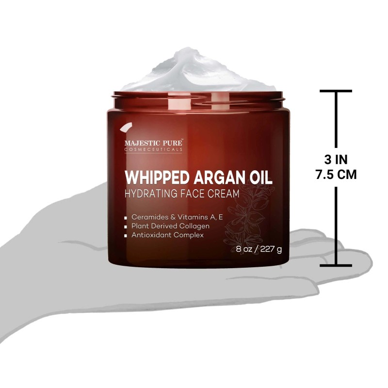 Whipped Argan Oil Face Cream | 8 oz