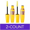 Maybelline Volum' Express Colossal Washable Mascara Makeup, Volumizing, Classic Black,