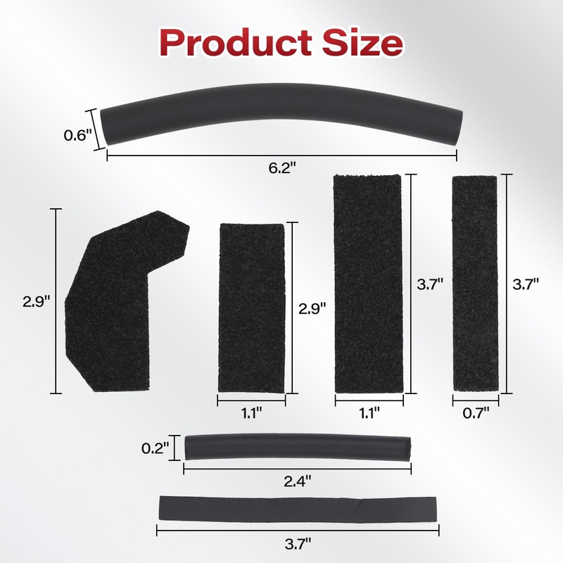 17 Pcs Hard Top Removable Seal Kit, Compatible with 2007-2017