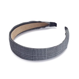 I.N.C. International Concepts I.N.C. Houndstooth-Print Headband Black