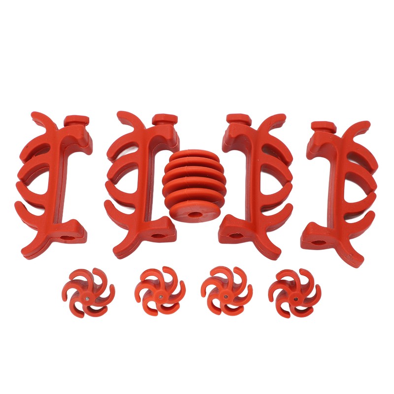 Rubber Shock Absorption Set Bow String Piece Dampening Stabilizer for