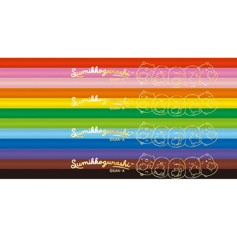 San-X PH22302 Sumikko Gurashi Colored Pencil Set H4.1 x W