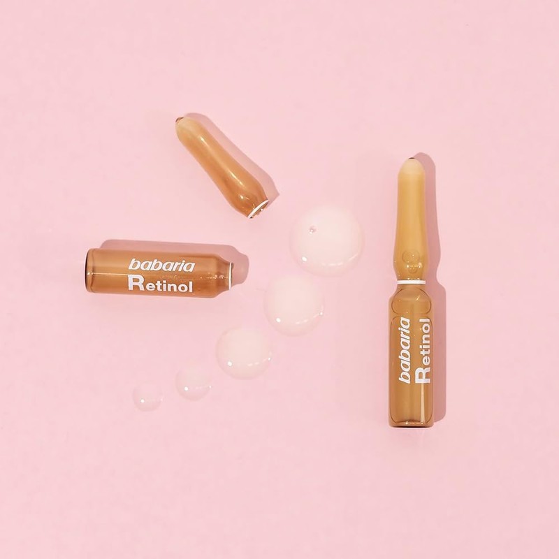 Babaria Ampollas Tratamiento Anti-Edad Retinol, Transparente, 5 x 2 ml