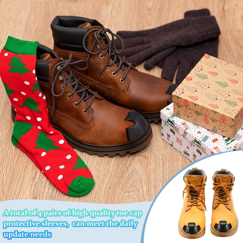 Bencailor Boot Toe Protectors Work Boot Guards Shoe Toe Cap