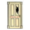 Pinsanity 'REDRUM' Door Horror Enamel Lapel Pin