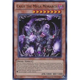 YU-GI-OH! - Caius The Mega Monarch (SECE-EN035) - Secrets of Eternity: Super Edition - Unlimited Edition - Ultra Rare