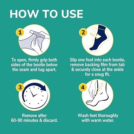 Dr. Scholl's Ultra Exfoliating Foot Peel Mask 3 Pack, Gently Peels and Softens Rough, Dry Skin, with Urea, 3.0 Count 1 Pair