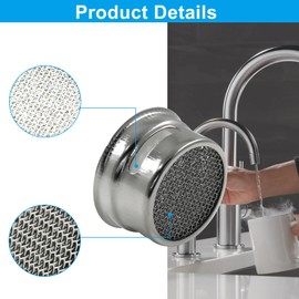 Moicstiy 4 Pcs Faucet Aerator, 15/16 Inch Kitchen Sink Aerator Replacement, Stainless steel Bathroom Faucet Aerator Replacement Parts for Sink Faucet