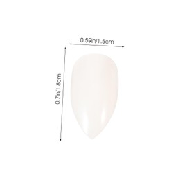 Baluue Diy Manicure Kit for Women 600pcs Fake Nails Nail Decals Nail Art Stickers Safe Easy Applicati