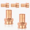 (Pack of 5) EFIELD 3/4" FTG Press x 3/4" Female
