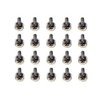 monofive M5 Cosmetic Screws, Rack Mount Screws, Steel Type, 20