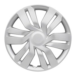Hubcap Wheel Cover Replica Replacement for 2015-2019 Honda Fit 15-Inch Wheel Cover Silver (1-Piece) 55098