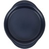 Wilton Diamond-Infused Non-Stick Navy Blue Round Baking Pan, 9-inch, Steel