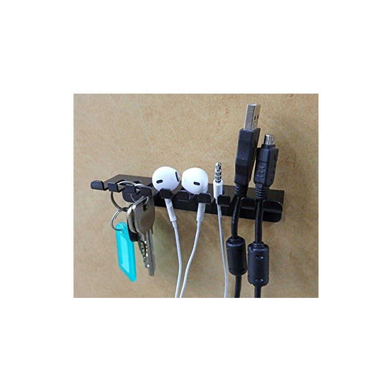 NBROS NB-CAHOLD03WL Convenient for Organizing Mouse, Cables, Earphones, Key Hooks,