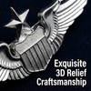 Pilot Pin,Pilot Wings Pin,Sliver Air Force Senior Pilot Wing Badge