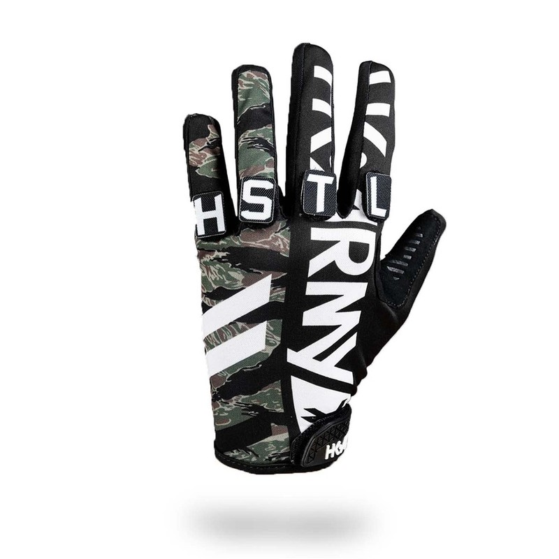 HK Army Paintball Freeline Knucklez Gloves (Medium, Tigerstripe)