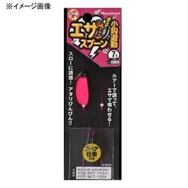 Hayabusa HE132 Black Falcon, Let's Play with Bait, Bait Spoon, Small Hook, 0.2 oz (5 g), #1 Pink