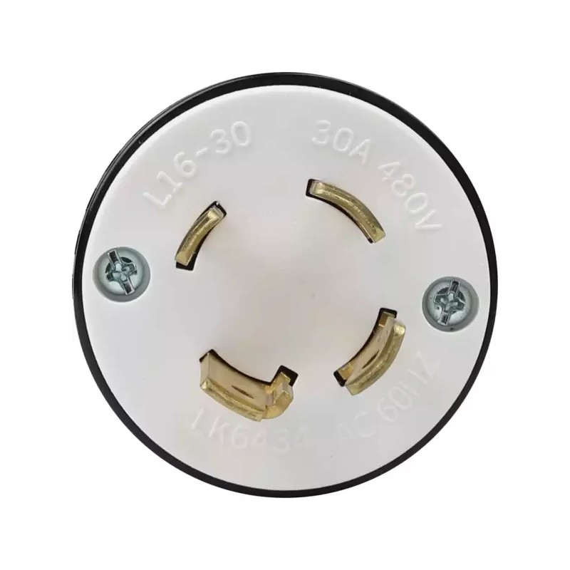 Acbroad 네마 L16-30P 남성 30A 480V 산업용 AC 전원 플러그