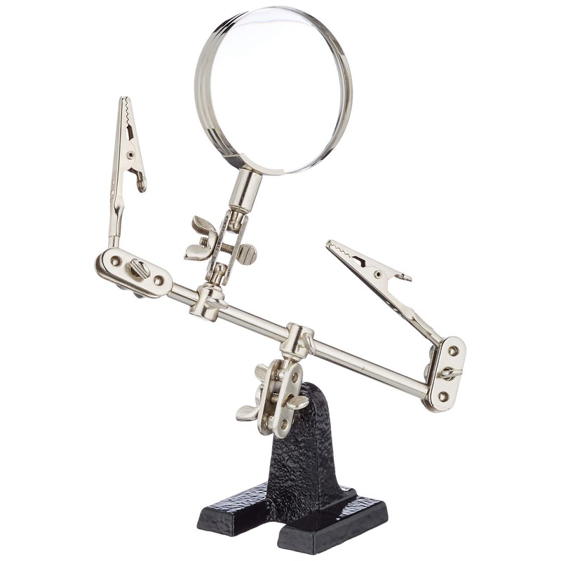Rolson 60335 Helping Hand with 60 mm Magnifying Glass