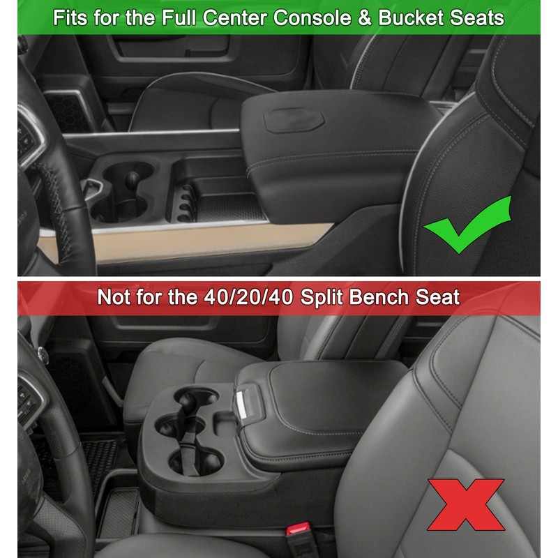 PIMCAR Center Console Cover for 2019-2025 2026 Ram 1500 2500
