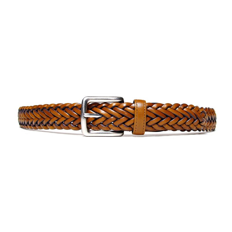 KIETH KE21266-34 Men's Camel Mesh Belt, Leather, Reliable Quality, Created