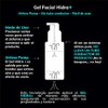 Gel Hidratante Facial Ácido Hialurónico Niacinamida Alga Wakame Ingredientes Naturales