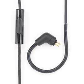 MOONDROP Replacement 0.78mm 2pin 3.5mm Plug Audio Mic Upgrade Cable Black