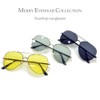 MERRY PLEASURE TY3561 Date Glasses, Teardrop Aviator, Light Color Lens,