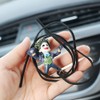 AMIORO Clown Car Pendant Interior Rearview Mirrors Charms Hanging Ornament