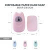 [LOCAL STOCK]Disposable Paper Soap Outdoor Travel Soap Paper Washing Hand